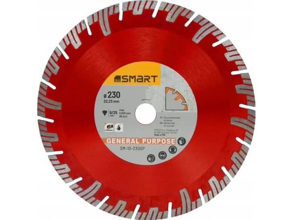 Smart tarcza diamentowa general purpose 230mm SM-10-230GP
