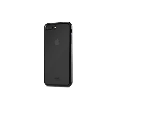 Moshi Vitros, Nahkakotelo, Apple, iPhone 8 Plus iPhone 7 Plus, 14 cm (5.5"), Musta, Läpinäkyvä