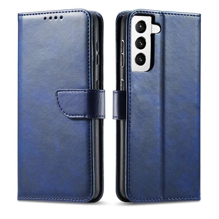 Magnet Elegant Fodral För Samsung Galaxy S22 Plus - Blå