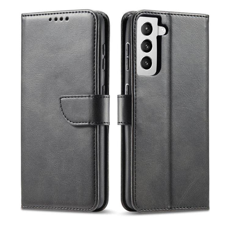 Magnet Elegant Fodral För Samsung Galaxy S22 Ultra - Svart