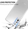 Miniatyrbild 3 av 6: [2-PACK] Kameralinsskydd i Härdat Glas Samsung Galaxy S22 Plus