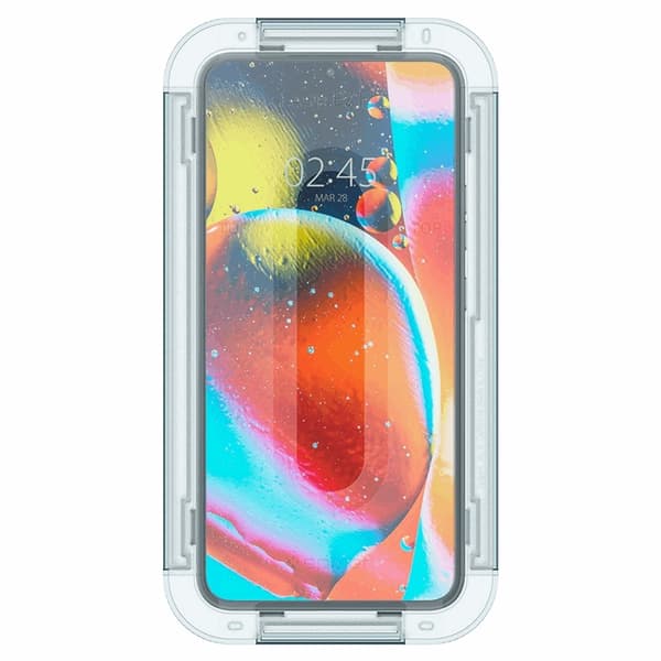 Spigen EZ-FIT Härdat Glas Skärmskydd 2-Pack Galaxy S22
