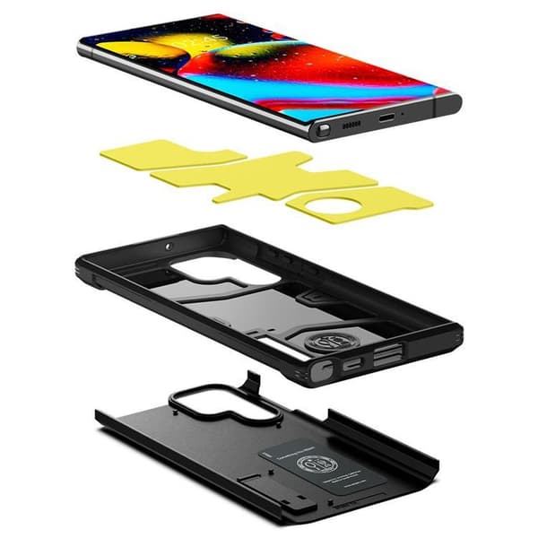 Spigen Tough Armor Skal Galaxy S22 Ultra - Svart