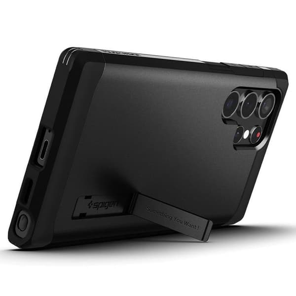 Spigen Tough Armor Skal Galaxy S22 Ultra - Svart