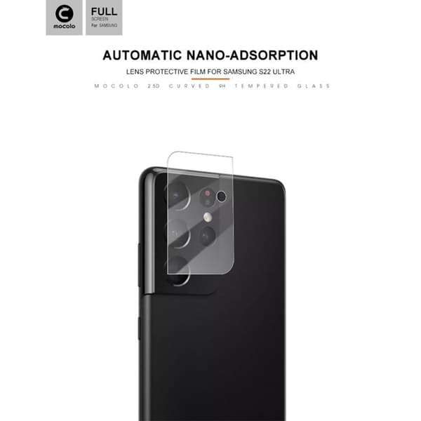 Mocolo 9H Kameralinsskydd i Härdat glas Galaxy S22 Ultra 5G