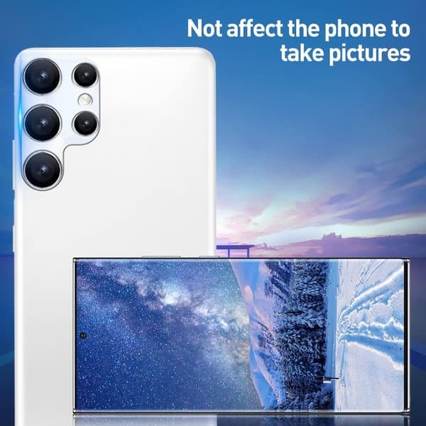 [2-PACK] Kameralinsskydd i Härdat Glas Samsung Galaxy S22 Ultra