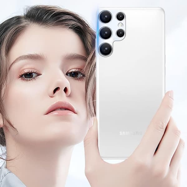 [2-PACK] Kameralinsskydd i Härdat Glas Samsung Galaxy S22 Ultra