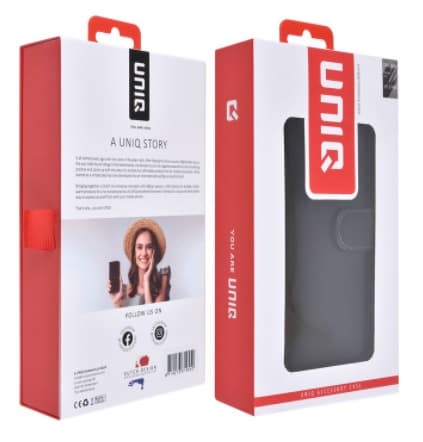 UNIQ Plånboksfodral Samsung Galaxy S22 Multi Wallet 9 Kortfack Svart