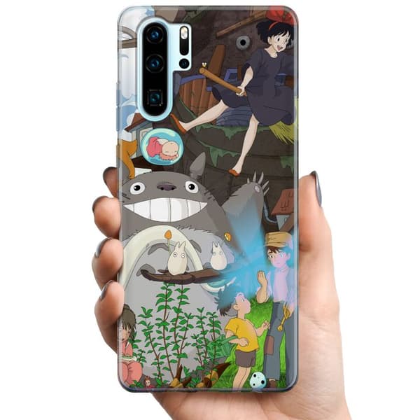 Huawei P30 Pro TPU Mobilcover Studio Ghibli