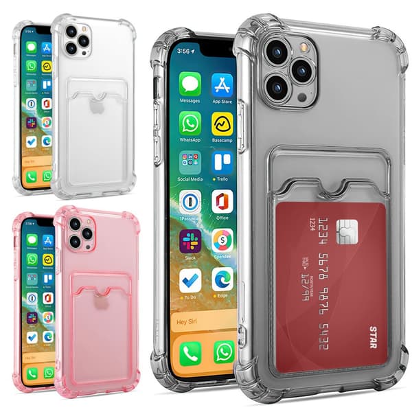 Beskyt din iPhone 13 Pro - Køb Covers & Kortholder! Transparent