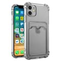 Miniatyrbillede 3 af 11: iPhone 11 - Card Cover / Beskyttelse Transparent