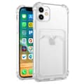 Miniatyrbillede 2 af 11: iPhone 11 - Card Cover / Beskyttelse Transparent