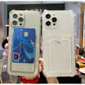 Miniatyrbillede 7 af 11: iPhone 13 Pro Max - Card Cover / Beskyttelse Transparent