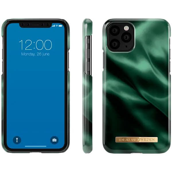 iDeal iPhone 11 Pro / XS / X Skal - Emerald Satin