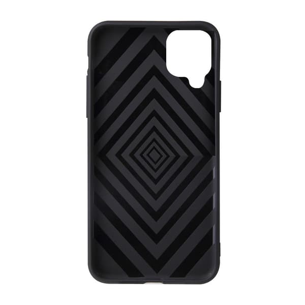 Samsung Galaxy A12 Hybrid skal med Finger Ring - Svart