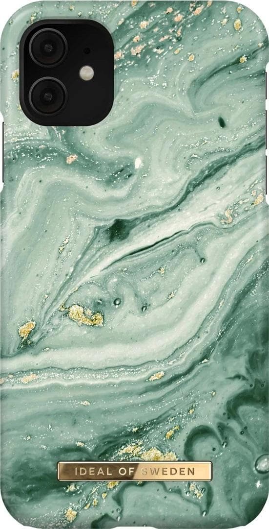 iDeal Of Sweden Samsung Galaxy S22 Ultra - Mint Swirl Marble