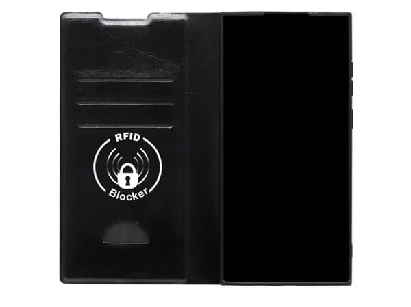 Vivanco Premium Wallet, Lommebok-etui, Samsung, Galaxy S22 Ultra, 17,3 cm (6.8"), Sort