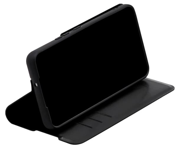 Vivanco Premium Wallet beskyttelsesveske for mobiltelefon 16,8 cm (6,6") lommebokveske svart (PWVVSGS22PBK)