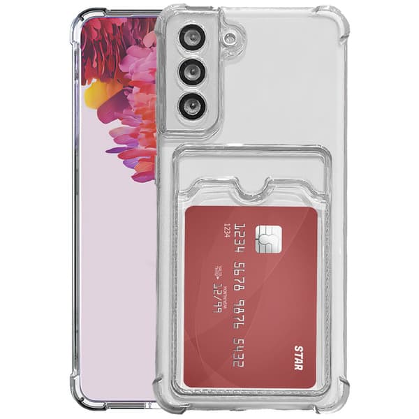 Samsung Galaxy S21 FE - Card Cover / Beskyttelse Transparent