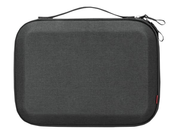 Lenovo Go - Hard eske for mobiltelefon / øretelefoner / nettbrett / kabel / strømadapter / penner / nødlader / mus - polyester, gjenvunnet PET - mørk
