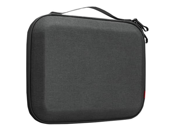 Lenovo Go - Hard eske for mobiltelefon / øretelefoner / nettbrett / kabel / strømadapter / penner / nødlader / mus - polyester, gjenvunnet PET - mørk