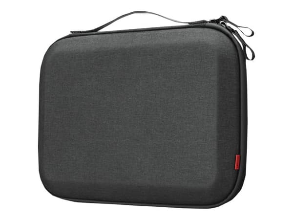 Lenovo Go - Hard eske for mobiltelefon / øretelefoner / nettbrett / kabel / strømadapter / penner / nødlader / mus - polyester, gjenvunnet PET - mørk