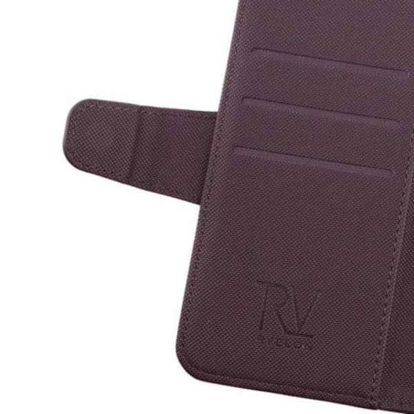 RV iPhone X/XS Plånboksfodral med Extra Kortfack - Lila