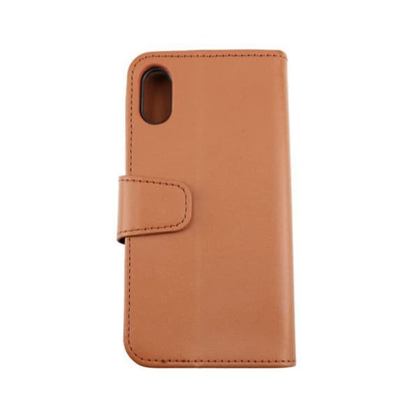 Rvelon iPhone X/XS Plånboksfodral - Gyllenbrun