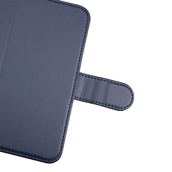 Rvelon Magnet iPhone X/XS Plånboksfodral - Blå