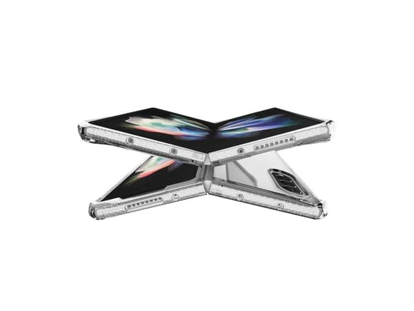 ITSKINS HYBRID//CLEAR?, Omslag, Samsung, Galaxy Z Fold3 5G, 19,3 cm (7.6"), Transparent