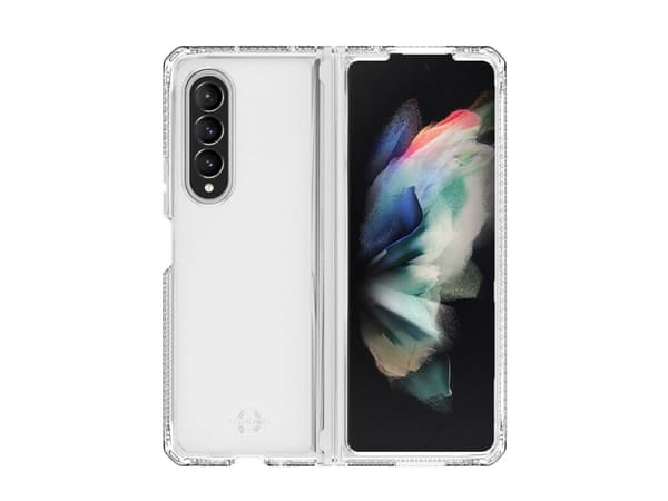 ITSKINS HYBRID//CLEAR?, Omslag, Samsung, Galaxy Z Fold3 5G, 19,3 cm (7.6"), Transparent