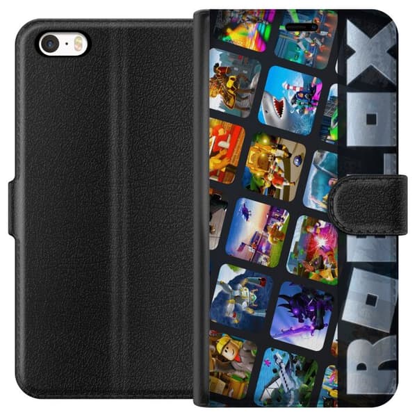 Apple iPhone SE (2016) Tegnebogsetui Roblox