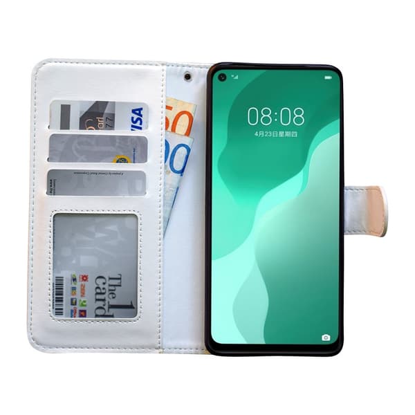 Huawei P40 Lite - Läderfodral / Skydd