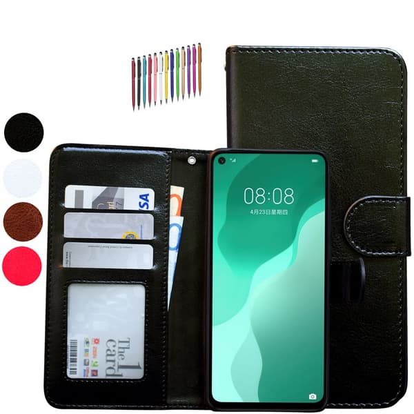 Huawei P40 Lite - Læder cover / Beskyttelse