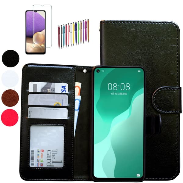 Huawei P40 Lite - Læder cover / Beskyttelse
