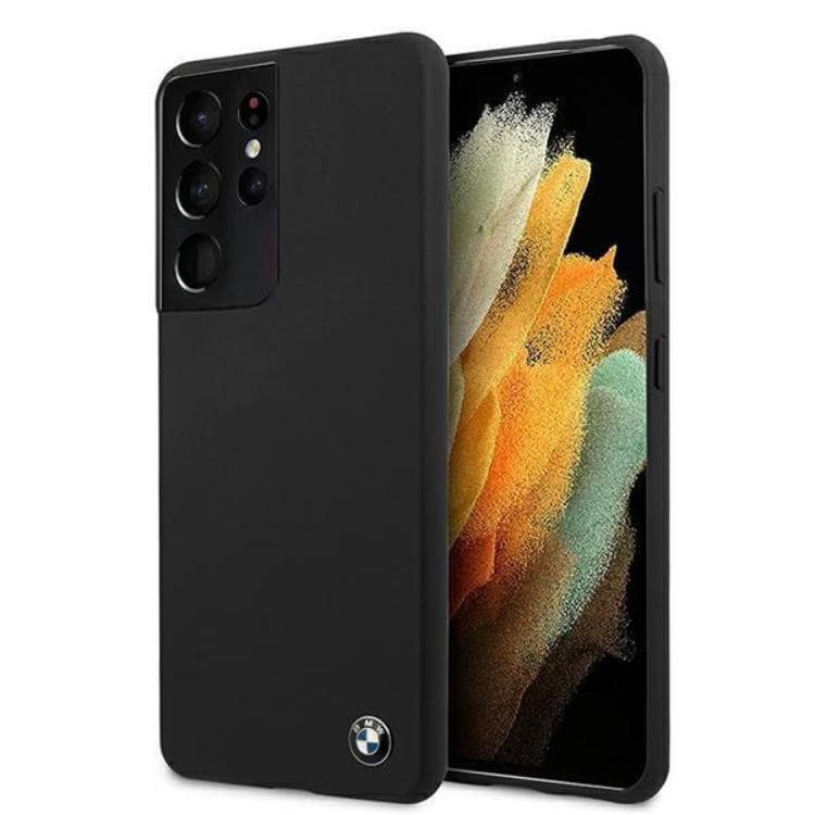 BMW Silikon Signature Skal Galaxy S21 Ultra - Svart