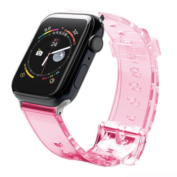 Light Band Apple Watch 6/5/4/3/2 44mm/42mm - Röd