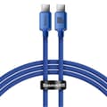 Miniatyrbild 1 av 5: Baseus USB-C till USB-C 100W 1.2m - Blå