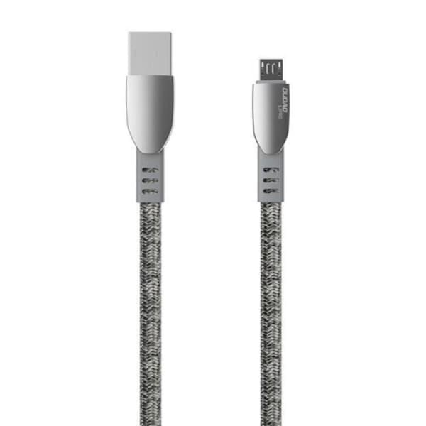 Dudao Flätad Micro USB Kabel 1 m - Grå