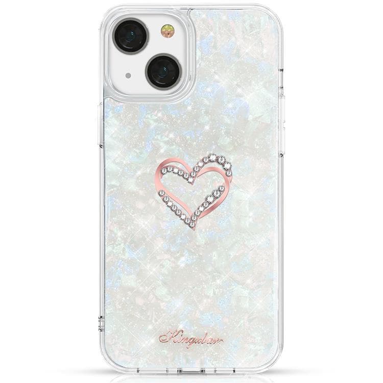 Kingxbar Epoxy Series Skal iPhone 13 - Flerfärgad