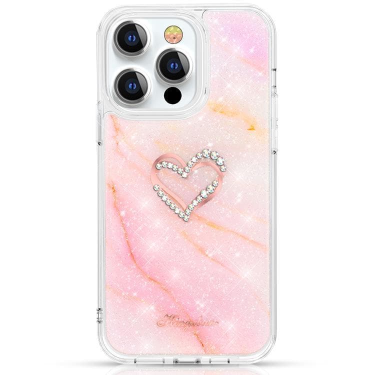 Kingxbar Epoxy Series Skal iPhone 13 Pro - Marble