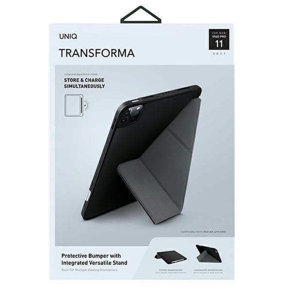 Uniq Transforma Fodral iPad Pro 11 2021 - Ebony Svart