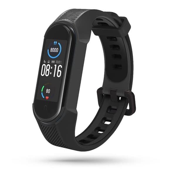 Tech-Protect Armour Xiaomi Mi Smart Band 5/6/6 NFC - Svart