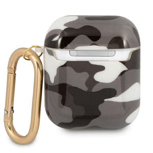 Guess Camo Collection Skal AirPods - Svart
