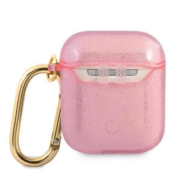 Guess Glitter Collection Skal AirPods - Rosa