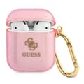 Miniatyrbild 1 av 4: Guess Glitter Collection Skal AirPods - Rosa