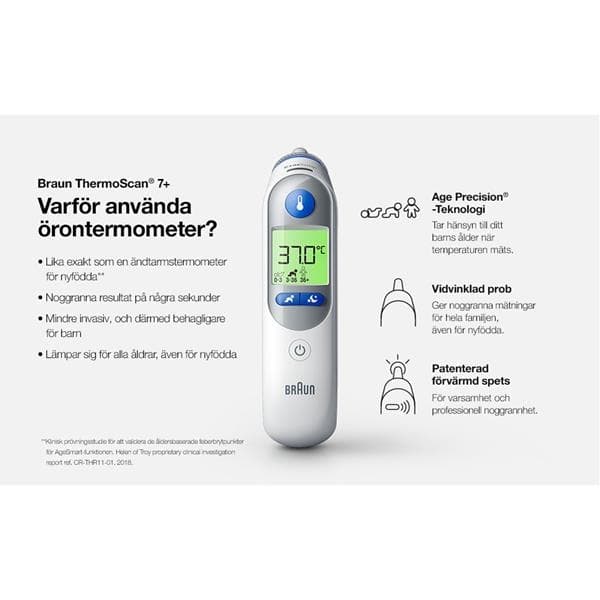 BRAUN ThermoScan 7+ Age Precision