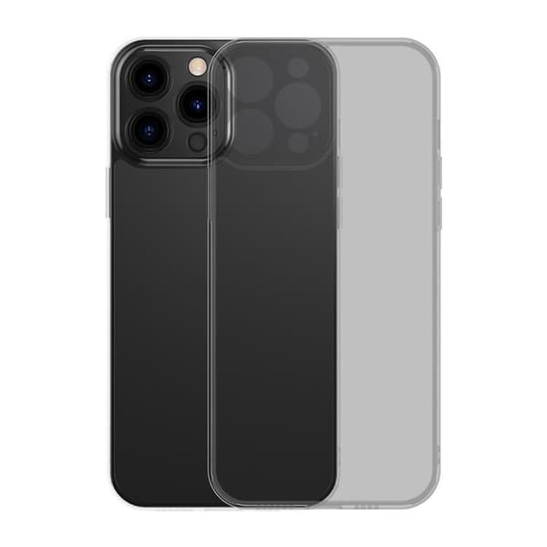 Baseus Frostat Glasskydd Skal iPhone 13 Pro - Svart
