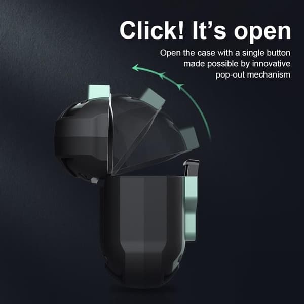 Nillkin Mecha Armor Skal Airpods 3 - Svart