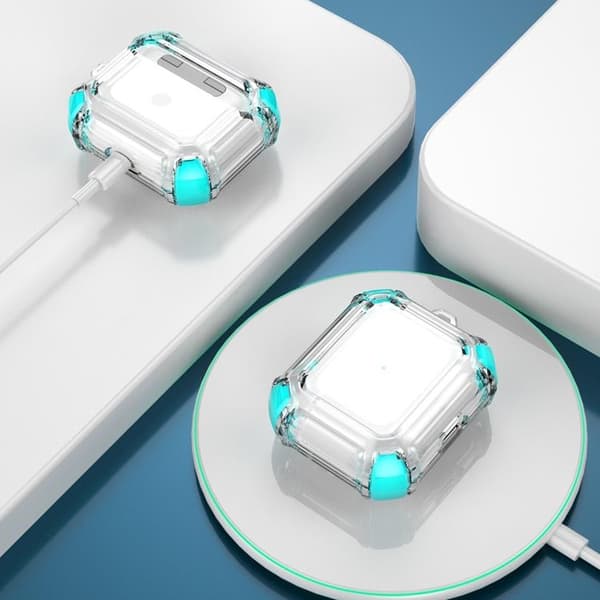 Dual TPU Skal Airpods 3 - Turkos